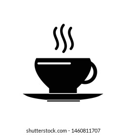 coffee glas icon vector design template