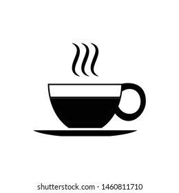 coffee glas icon vector design template