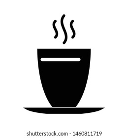 coffee glas icon vector design template