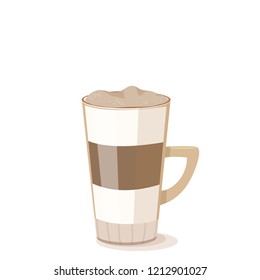 coffee in a glass