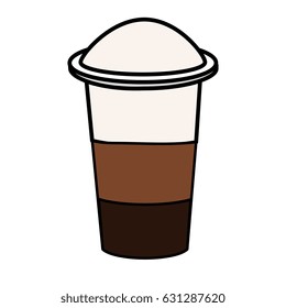 coffee glass container icon