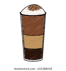 coffee glass container icon
