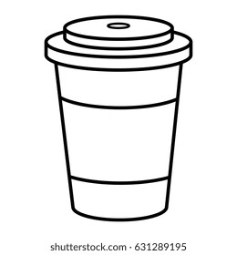 coffee glass container icon