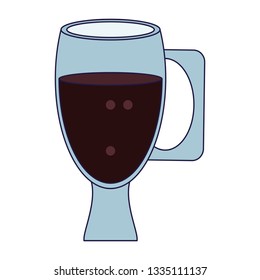 Coffee glass cup drink