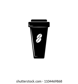 coffee in a glass icon. Element of simple drinks icon for mobile concept and web apps. Detailed coffee in a glass icon can be used for web and mobile. Premium icon