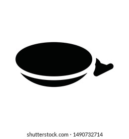 coffee glass icon is a simple icon, like coffee glass with simple black color, suitable for various needs of your company or business icon,