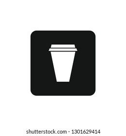 coffee glass icon symbol