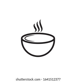 Coffee Glass Icon Template Vector Design - Vector