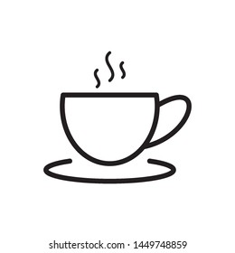 coffee glass icon vector design template coffee glass icon vector design template