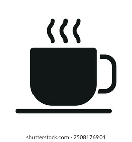 Coffee glass icon vector design templates simple and modern concept graphic