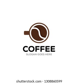 coffee in a glass logo icon designs