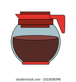 Coffee glass pot