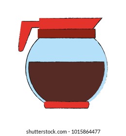 Coffee glass pot