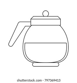 Coffee glass pot