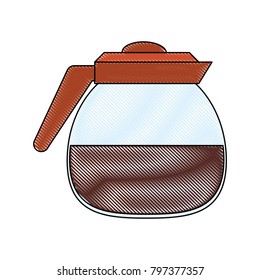 Coffee glass pot