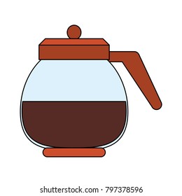 Coffee glass pot