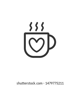coffee glass vector logo design