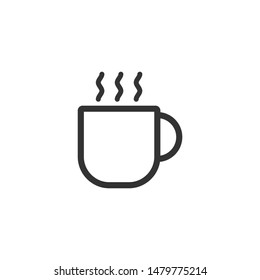 coffee glass vector logo design