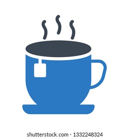 coffee glyph double color