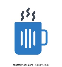 coffee glyph double color