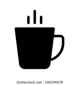 coffee glyph icon