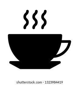 coffee glyph icon