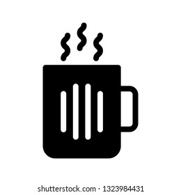 coffee glyph icon