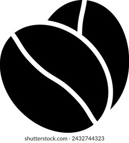 coffee glyph icon illustration vector
