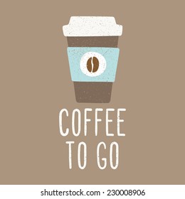 Coffee to go.