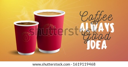 Espresso always goes, two espressos in thick porcelain cups on a white table with a fuzzy plant tendril in the picture.
