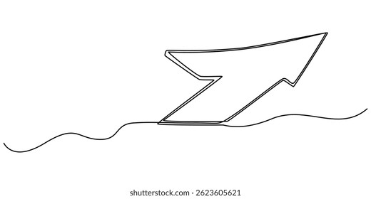 Coffee to go continuous line vector illustration, Paper cup of hot coffee in one Continuous line drawing. Concept of drink to go in line art style. Editable stroke. Vector illustration, Minimal design