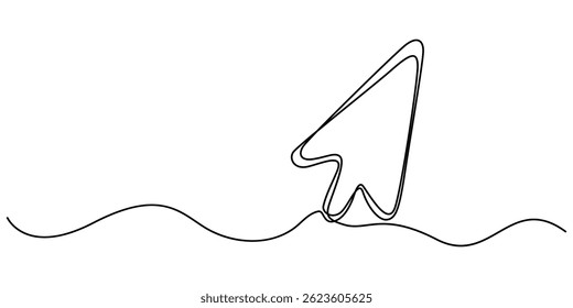 Coffee to go continuous line vector illustration, Paper cup of hot coffee in one Continuous line drawing. Concept of drink to go in line art style. Editable stroke. Vector illustration, Minimal design