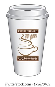 Coffee To Go Cup Design 