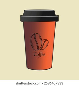 Coffee to Go Cup Illustration