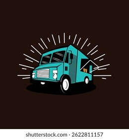 coffee to go drive thru concept vector
