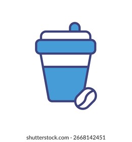 Coffee To Go icon vector stock illustration