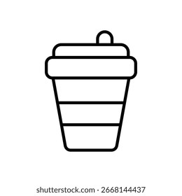 Ícone Coffee To Go ilustração de stock vetorial