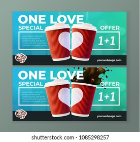 Coffee To Go Love Coffee Flyers