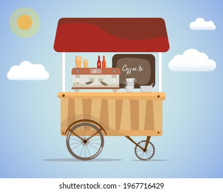 Coffee to go on wheels 