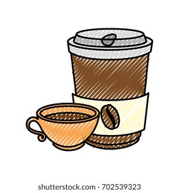 Coffee to go Vector ilustration