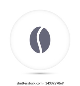 coffee grain vector icon 10 eps , Lorem ipsum Flat design