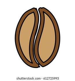 coffee graind isolated icon