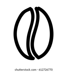 coffee graind isolated icon