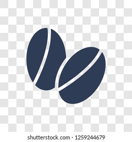 Coffee grains icon. Trendy Coffee grains logo concept on transparent background from Culture collection