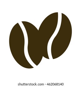 coffee grains seeds icon vector illustration design