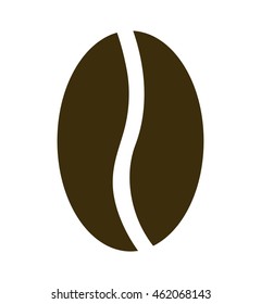 coffee grains seeds icon vector illustration design