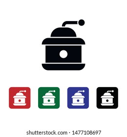 Coffee, grains vector icon. Element of kitchen for mobile concept and web apps illustration. Thin flat icon for website design and development, app development. Premium icon