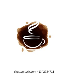 Coffee graphic design template vector illustration isolated