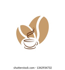 Coffee graphic design template vector illustration isolated