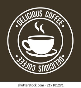 coffee graphic design , vector illustration